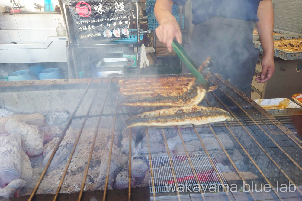 川常 うなぎ専門店 焼き場