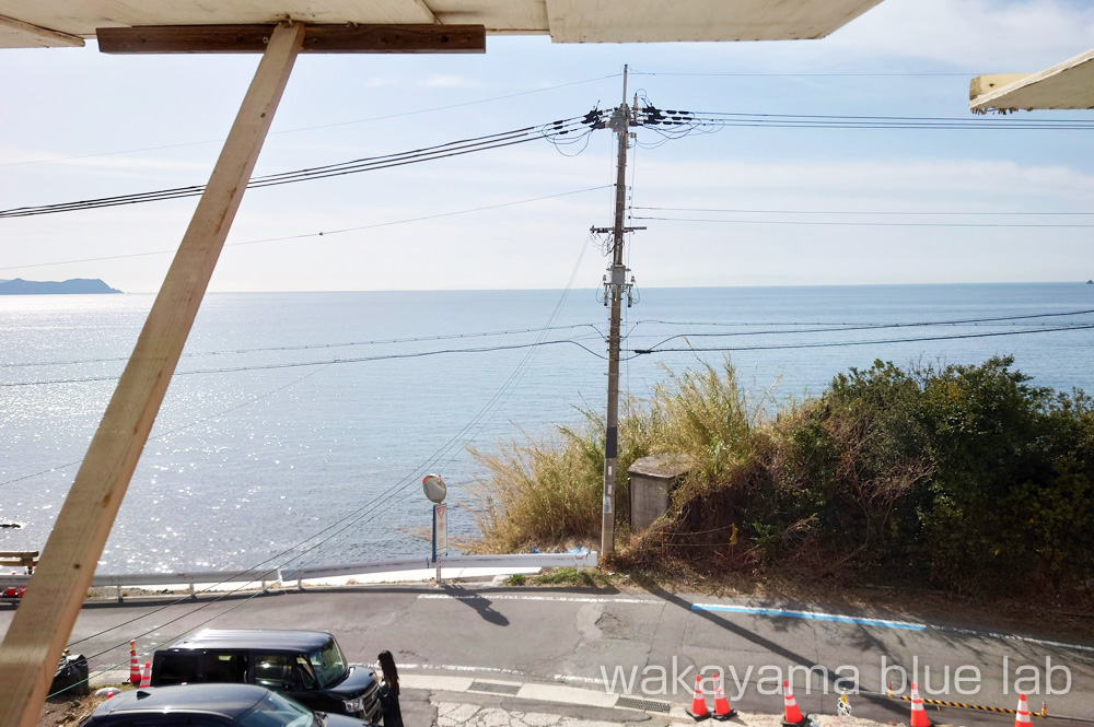 ラブラックカフェ 有田市 眺め 絶景 海