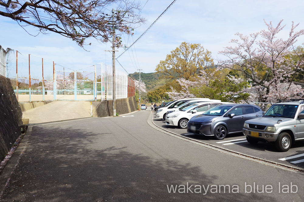 亀池公園 第二駐車場