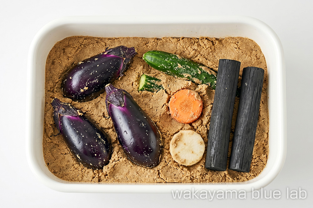 紀州備長炭 ぬか床