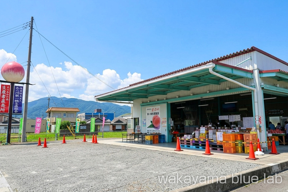 あら川の桃 直売所